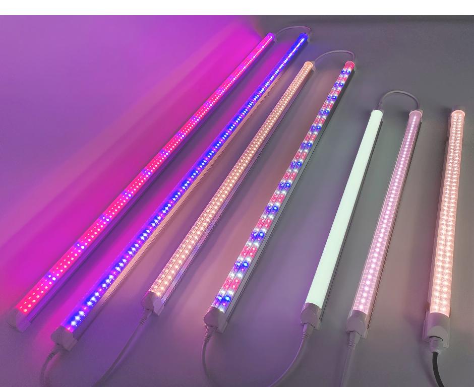 Different lengths of plant grow light